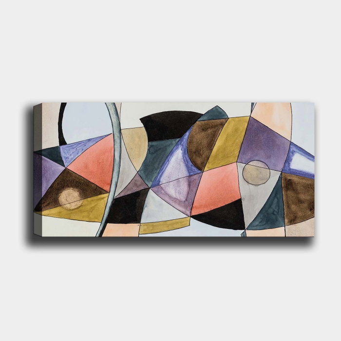 Wallity Lienzo Decorativo Multicolor 50 x 120 cm
